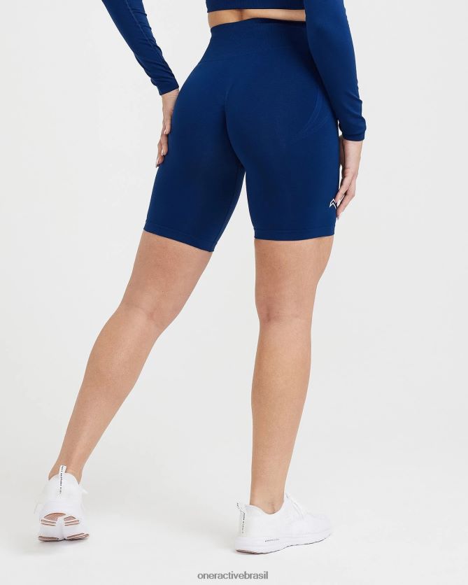 roupas br Oner Active shorts de ciclismo sem esforço e sem costura 2 meia-noite 8488X2316