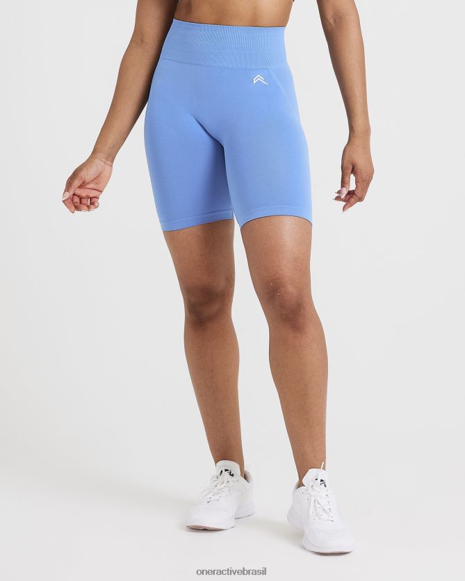 roupas br Oner Active shorts de ciclismo sem esforço e sem costura 3 jeans claro 8488X2329