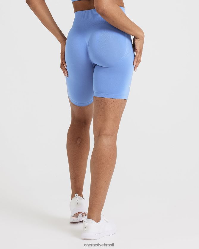 roupas br Oner Active shorts de ciclismo sem esforço e sem costura 3 jeans claro 8488X2329