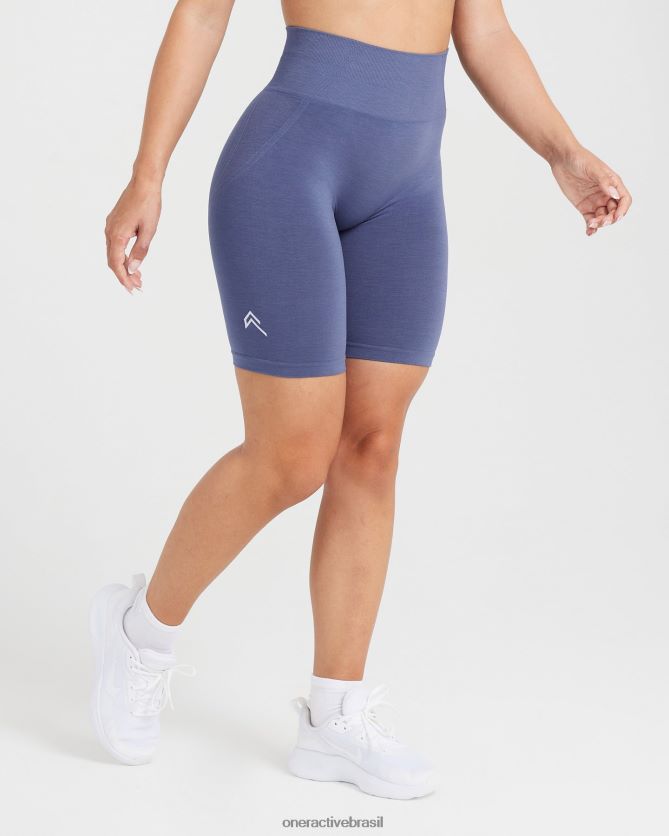 roupas br Oner Active shorts de ciclismo sem esforço e sem esforço 1 azul ardósia 8488X2273