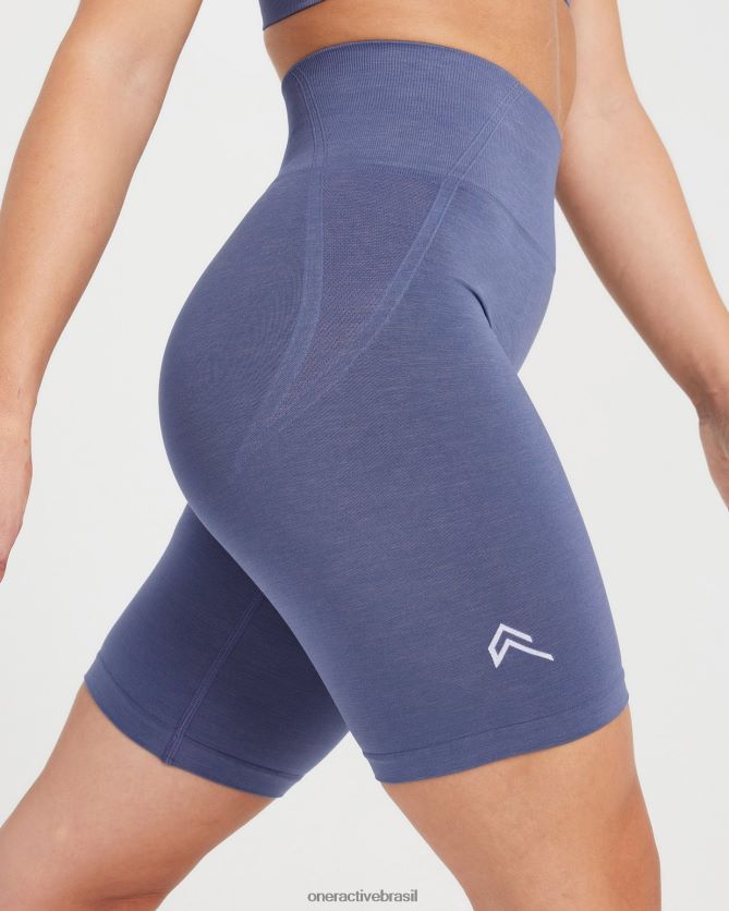 roupas br Oner Active shorts de ciclismo sem esforço e sem esforço 1 azul ardósia 8488X2273