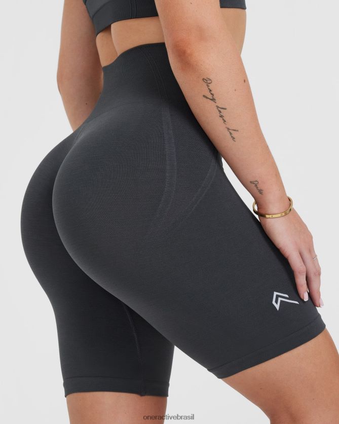 roupas br Oner Active shorts de ciclismo sem esforço e sem esforço 1 carvão 8488X2250