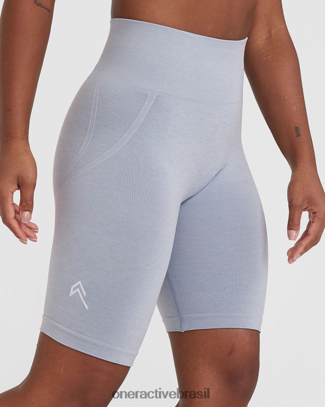 roupas br Oner Active shorts de ciclismo sem esforço e sem esforço 1 cinza metálico 8488X2236