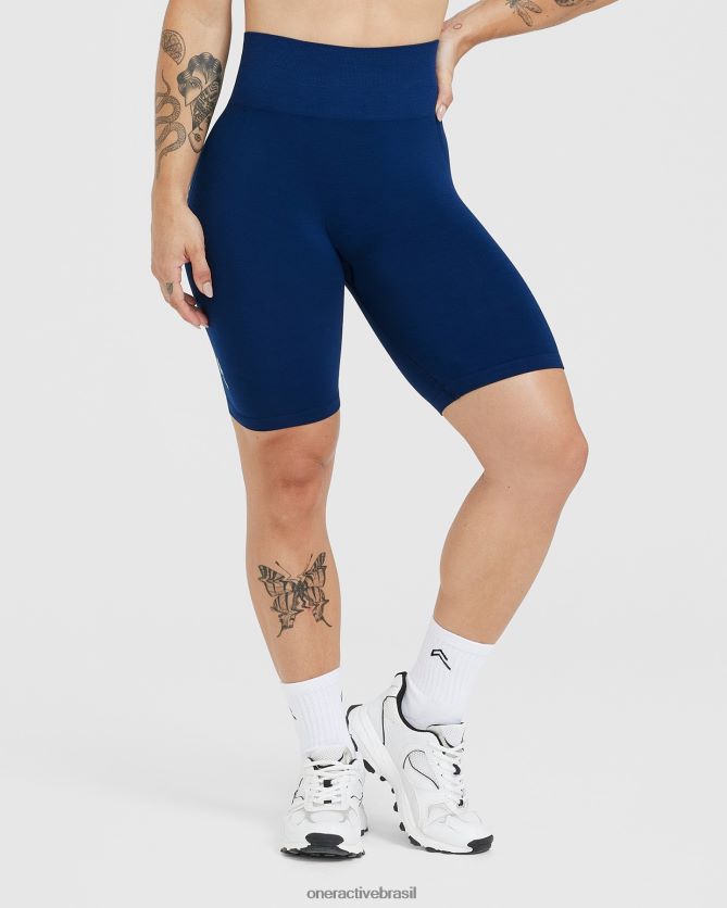 roupas br Oner Active shorts de ciclismo sem esforço e sem esforço 1 meia-noite 8488X2244