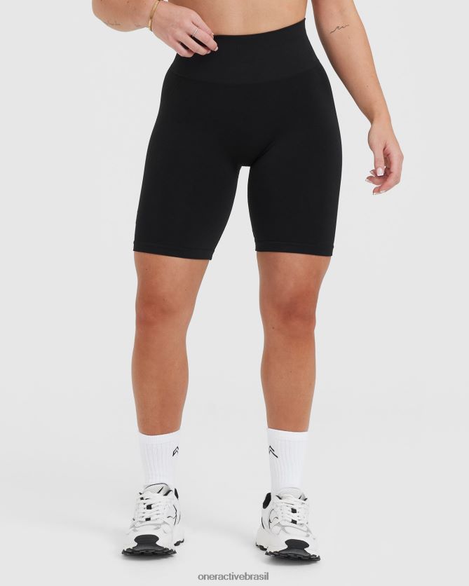 roupas br Oner Active shorts de ciclismo sem esforço e sem esforço 1 preto 8488X2248