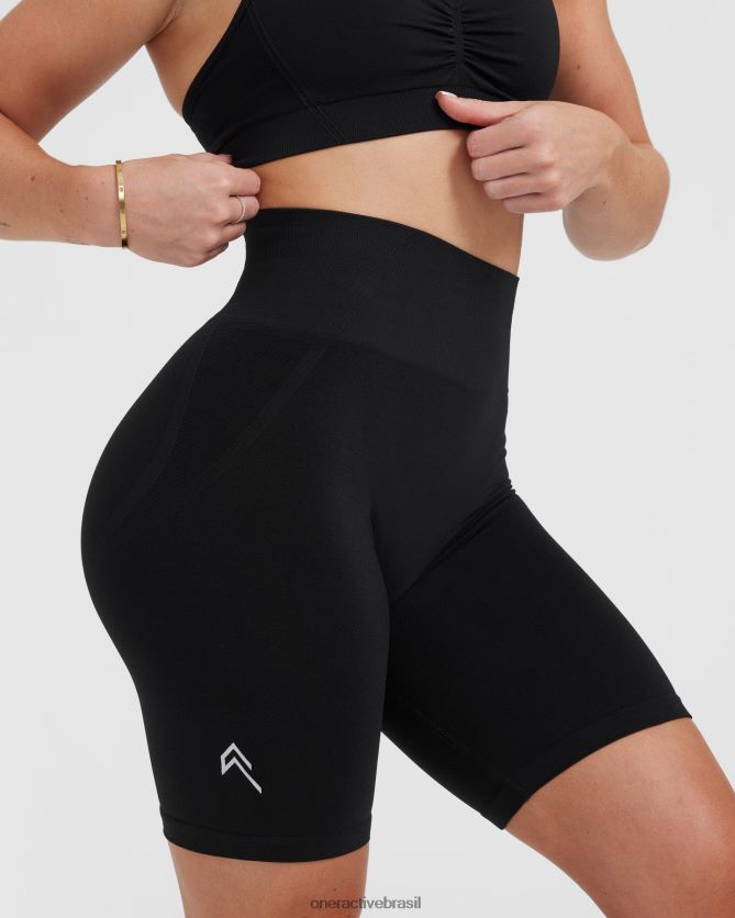 roupas br Oner Active shorts de ciclismo sem esforço e sem esforço 1 preto 8488X2248