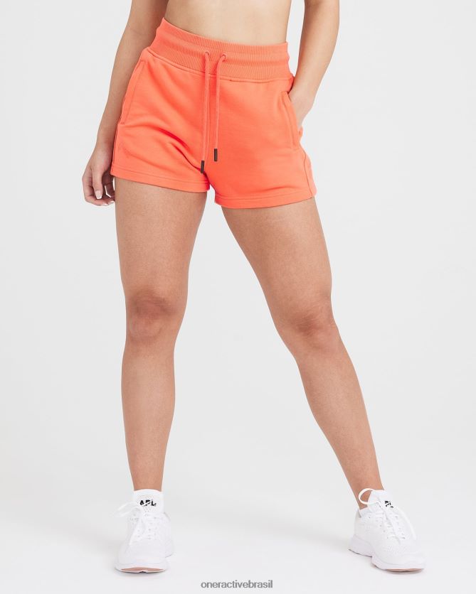 roupas br Oner Active shorts leves clássicos lounge Flor de pêssego 8488X2357