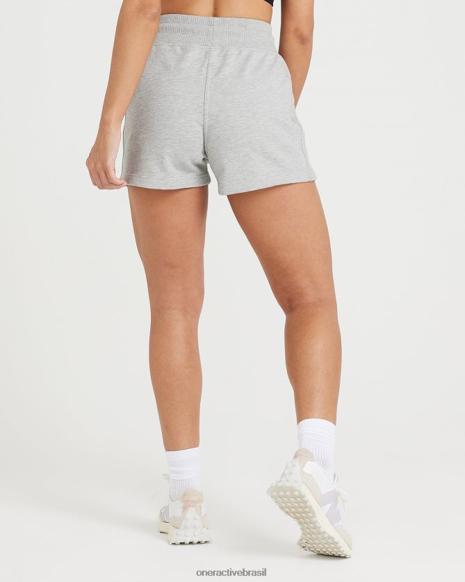 roupas br Oner Active shorts leves clássicos lounge marga prateada 8488X2361