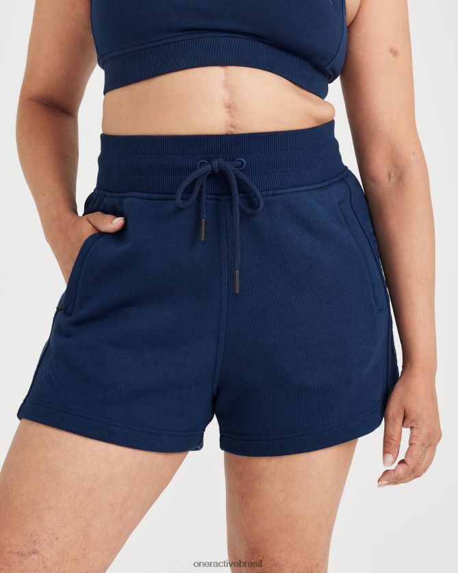 roupas br Oner Active shorts leves clássicos lounge meia-noite 8488X2351