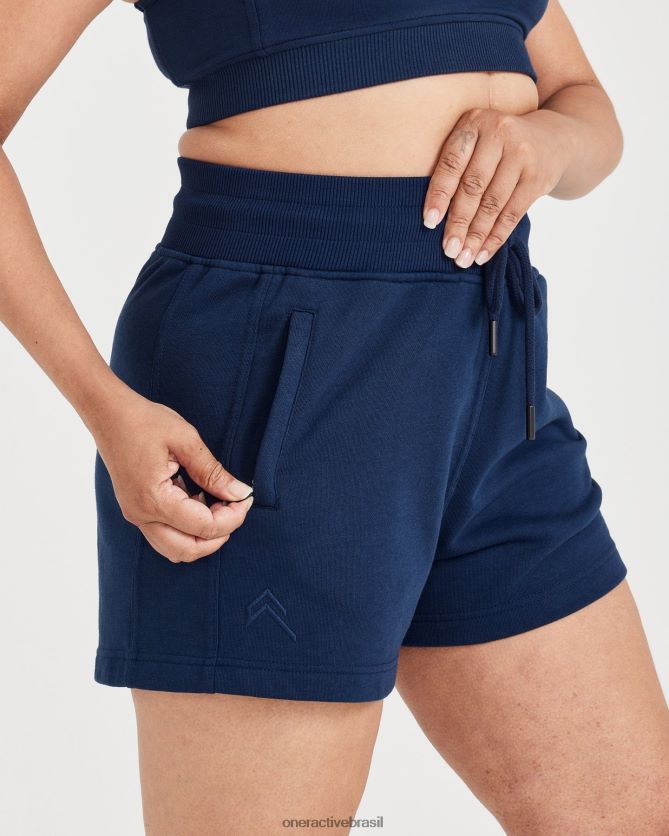 roupas br Oner Active shorts leves clássicos lounge meia-noite 8488X2351
