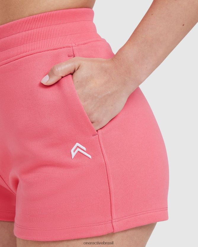 roupas br Oner Active shorts leves o dia todo amplificar rosa 8488X2280