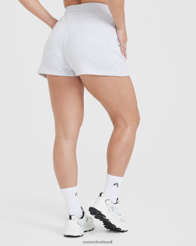 roupas br Oner Active shorts leves o dia todo marga cinza claro 8488X2258