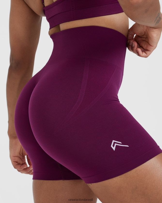 roupas br Oner Active shorts sem costura sem esforço 1 figo maduro 8488X2253