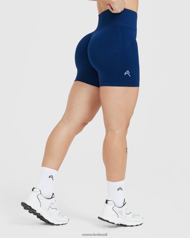 roupas br Oner Active shorts sem costura sem esforço 1 meia-noite 8488X2243