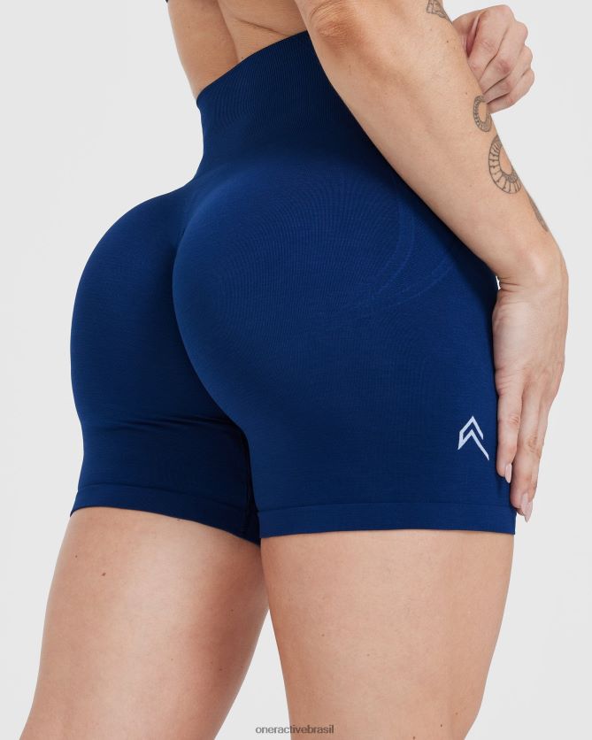 roupas br Oner Active shorts sem costura sem esforço 1 meia-noite 8488X2243
