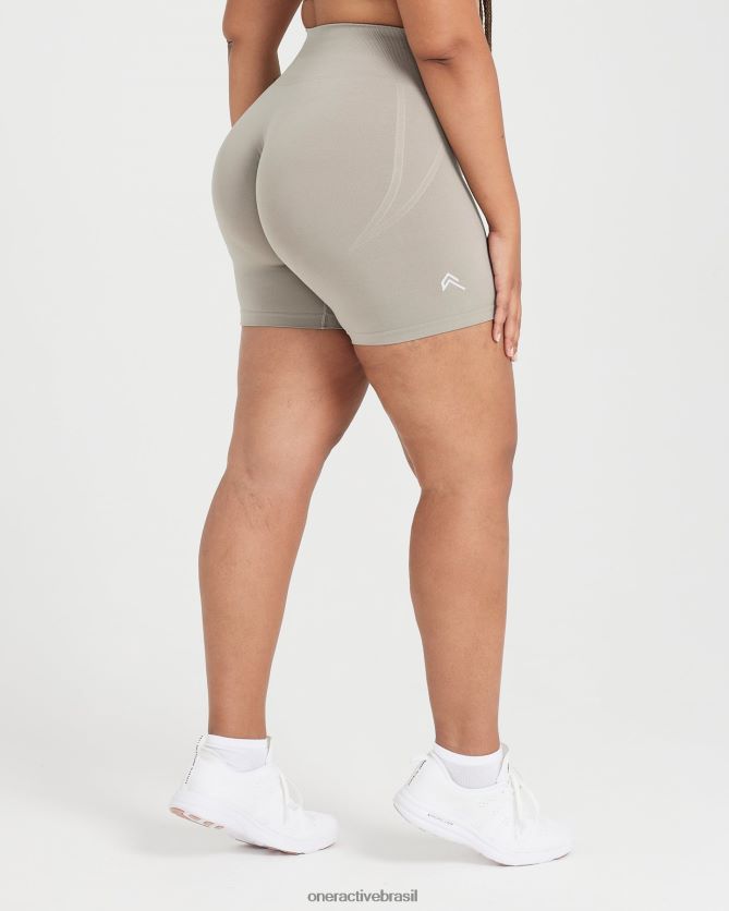 roupas br Oner Active shorts sem costura sem esforço 2 areia quente 8488X2321