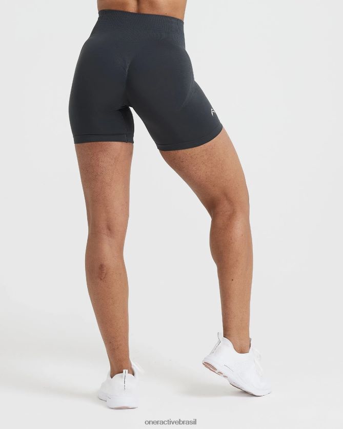 roupas br Oner Active shorts sem costura sem esforço 2 carvão 8488X2315