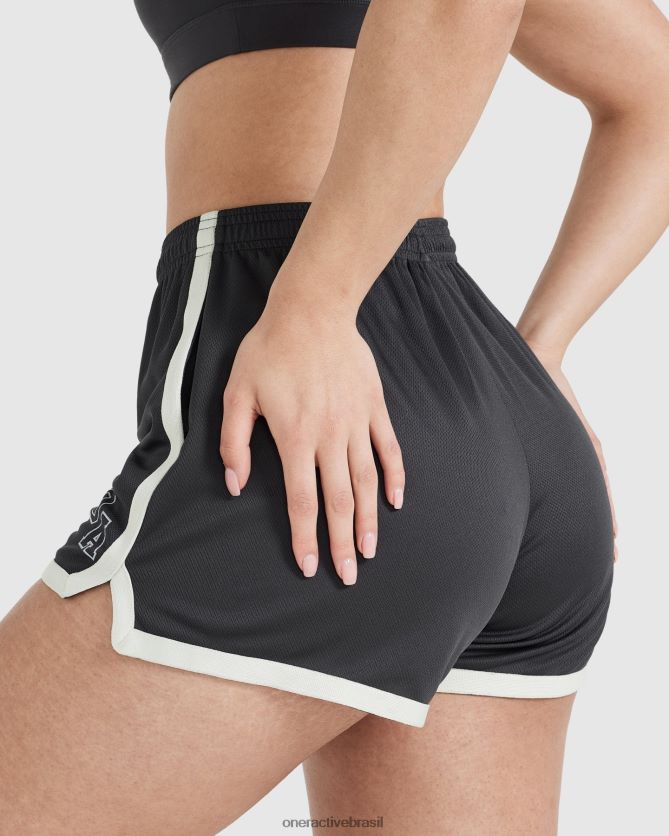 roupas br Oner Active shorts universitários carvão 8488X2340