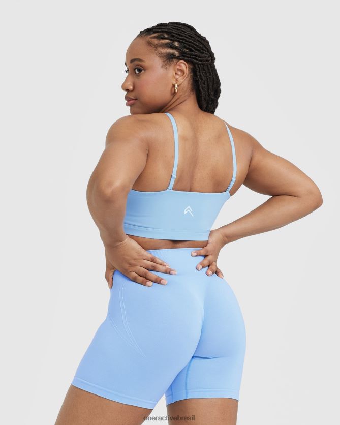roupas br Oner Active bralette bandeau do dia a dia azul em pó 8488X295