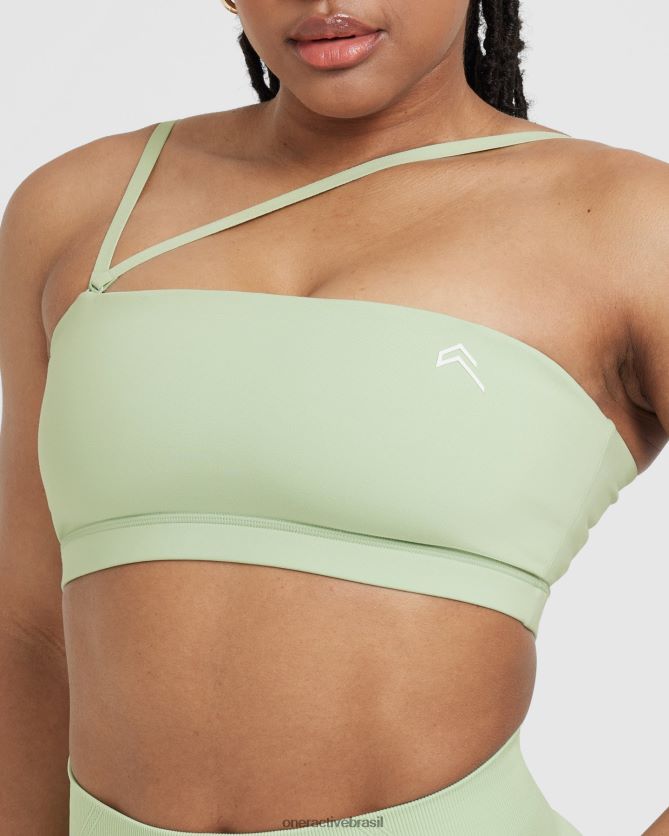 roupas br Oner Active bralette bandeau do dia a dia menta verde 8488X2124