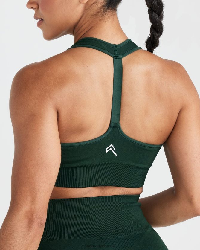 roupas br Oner Active bralette clássico sem costura com decote em V 2.0 marga perene 8488X2200