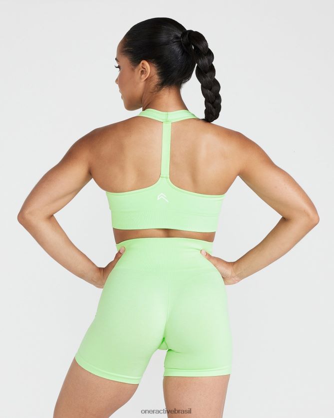 roupas br Oner Active bralette clássico sem costura com decote em V 2.0 raspas de marga 8488X2184