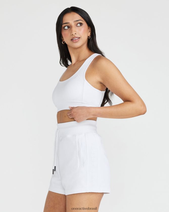 roupas br Oner Active bralette lounge clássico branco 8488X2544