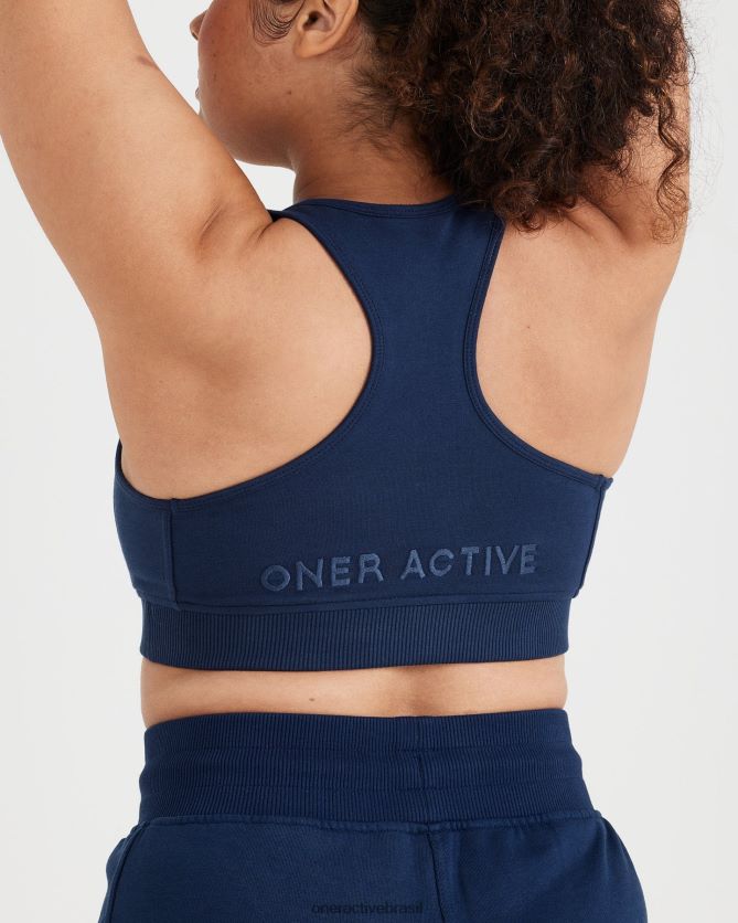 roupas br Oner Active bralette lounge clássico meia-noite 8488X2206