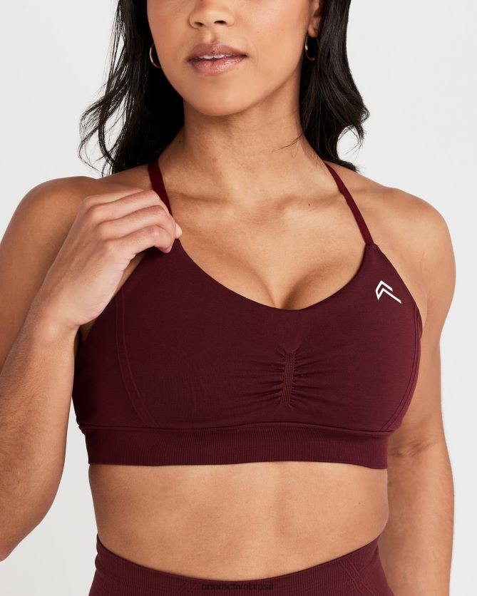 roupas br Oner Active micro bralette sem esforço 1 pau-rosa 8488X2111