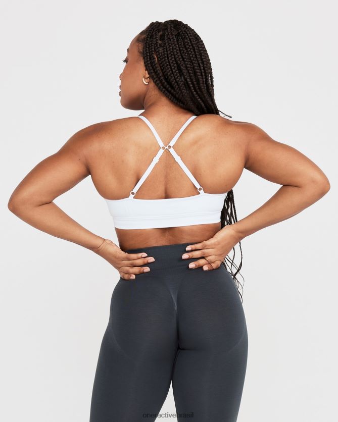 roupas br Oner Active micro bralette sem esforço 2 branco 8488X2204