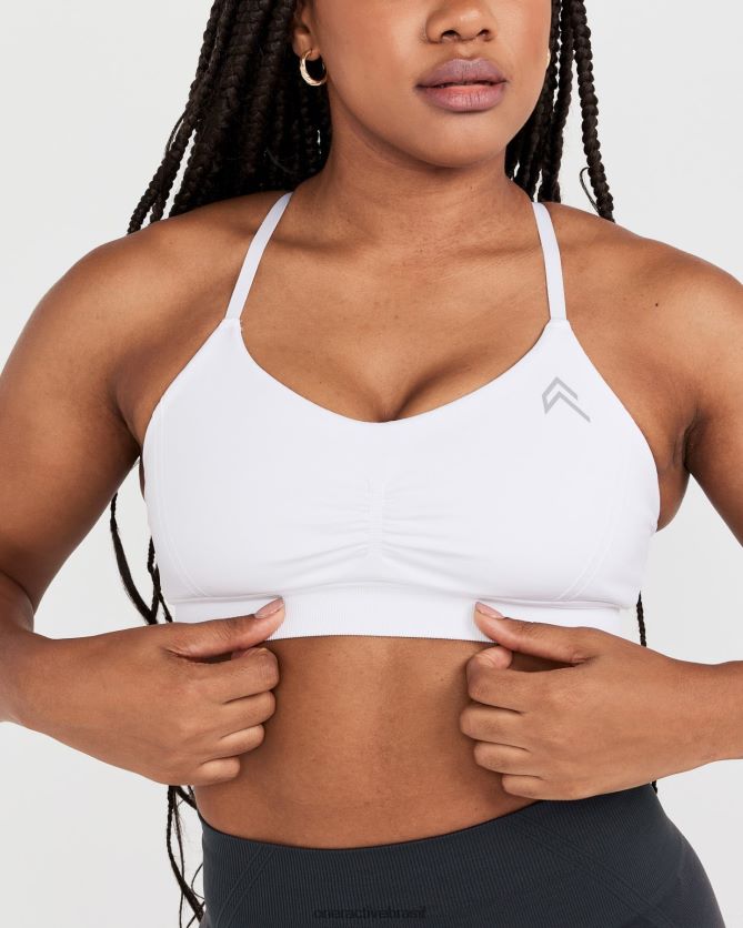 roupas br Oner Active micro bralette sem esforço 2 branco 8488X2204