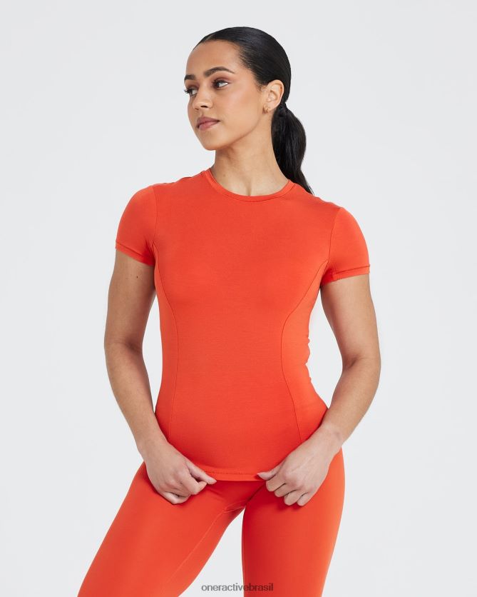 roupas br Oner Active camiseta suave e suave de manga curta especiaria 8488X2515