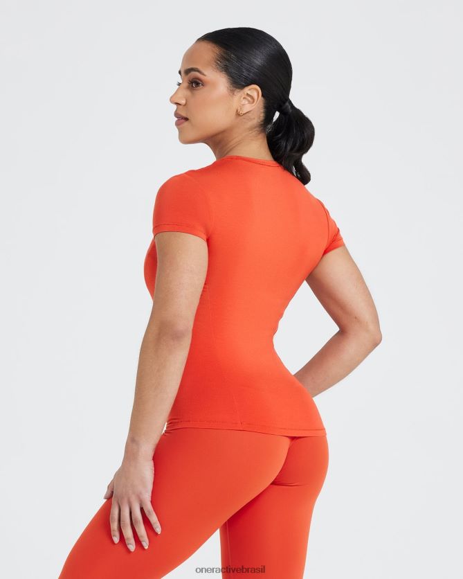 roupas br Oner Active camiseta suave e suave de manga curta especiaria 8488X2515