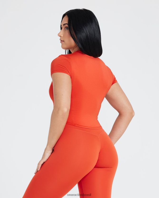 roupas br Oner Active camiseta suave e suave de manga curta especiaria 8488X2516