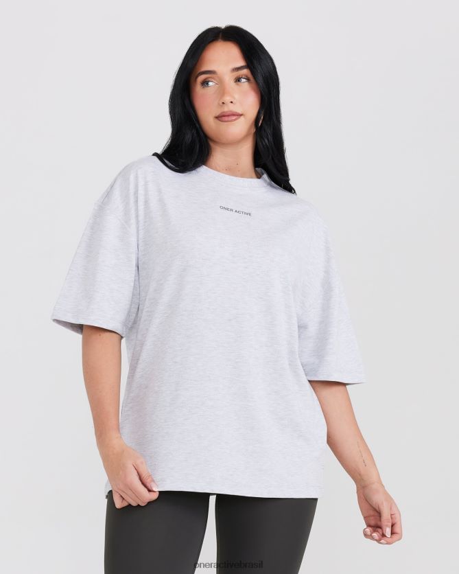 roupas br Oner Active camiseta unissex gráfica oyb marga cinza claro 8488X2424