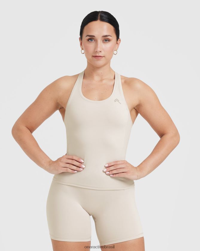 roupas br Oner Active colete atemporal areia 8488X2452