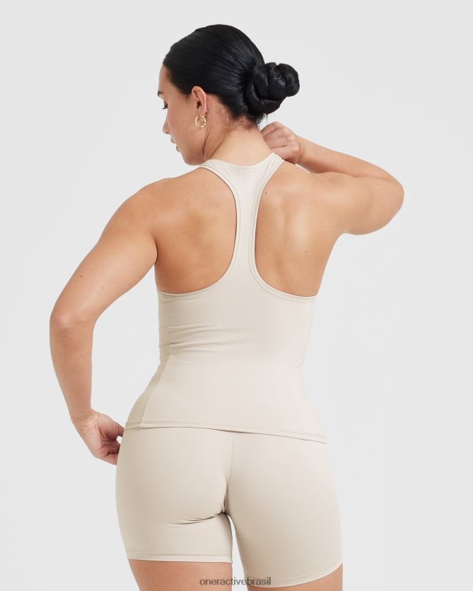 roupas br Oner Active colete atemporal areia 8488X2452