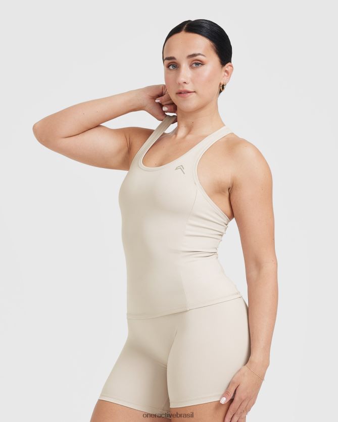 roupas br Oner Active colete atemporal areia 8488X2452