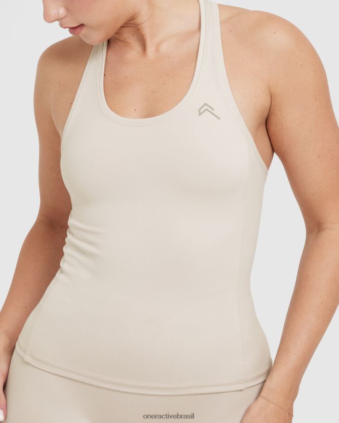 roupas br Oner Active colete atemporal areia 8488X2452