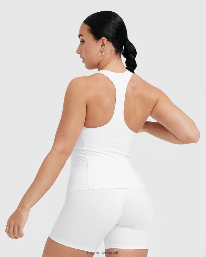 roupas br Oner Active colete atemporal branco 8488X2422