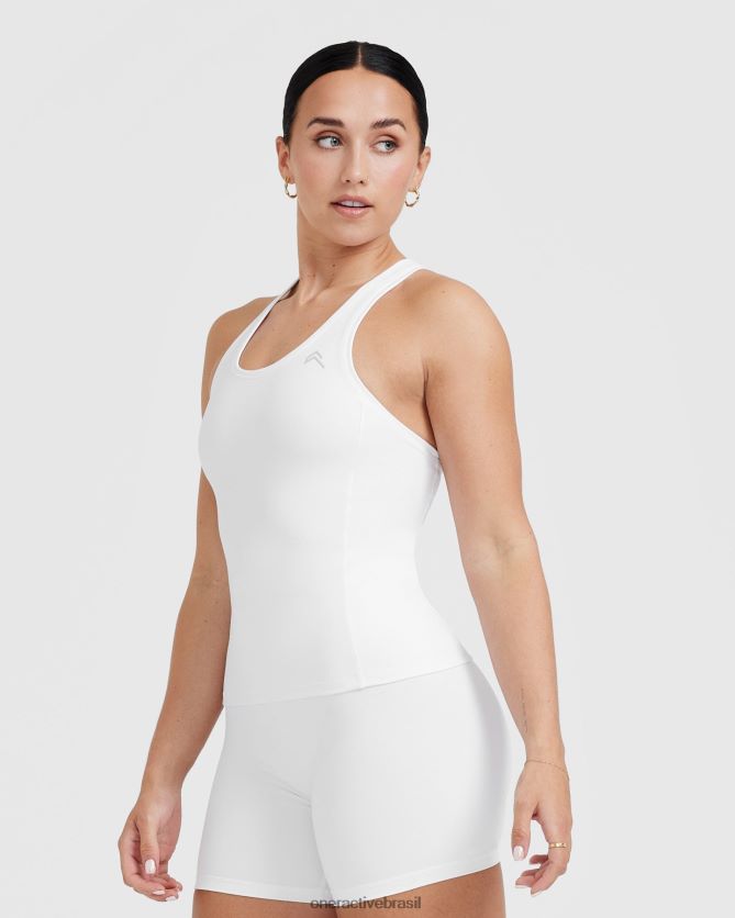 roupas br Oner Active colete atemporal branco 8488X2422
