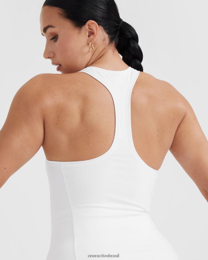 roupas br Oner Active colete atemporal branco 8488X2422