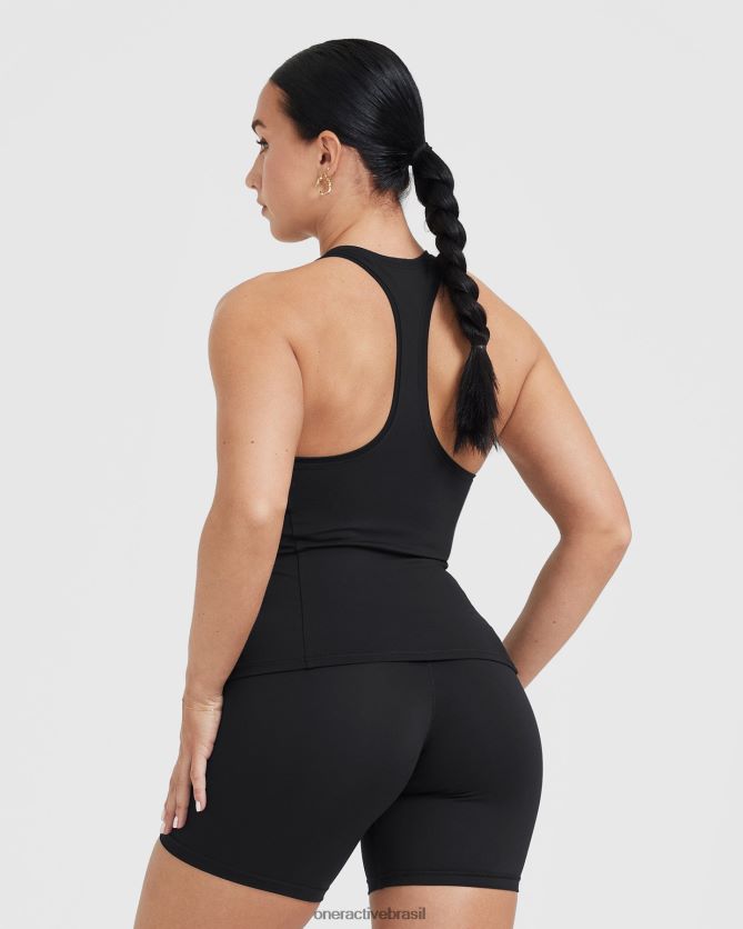 roupas br Oner Active colete atemporal preto 8488X2472