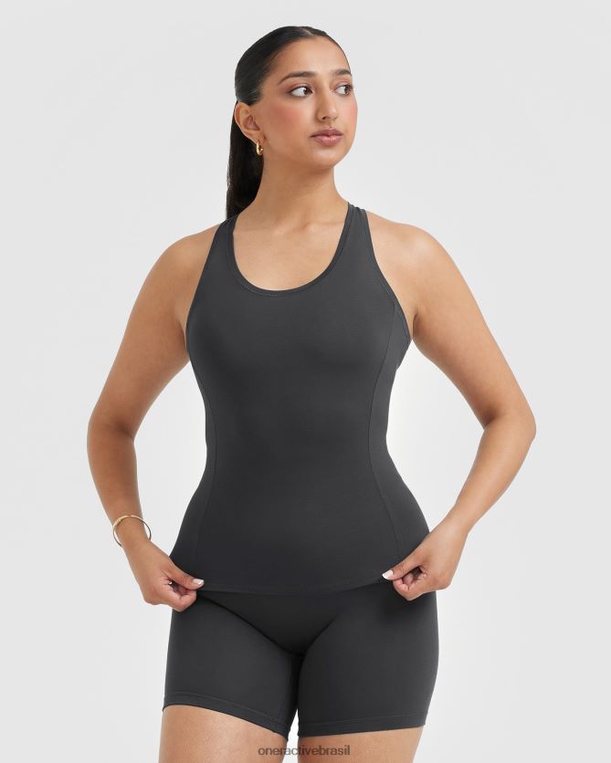 roupas br Oner Active colete macio e suave carvão 8488X2403