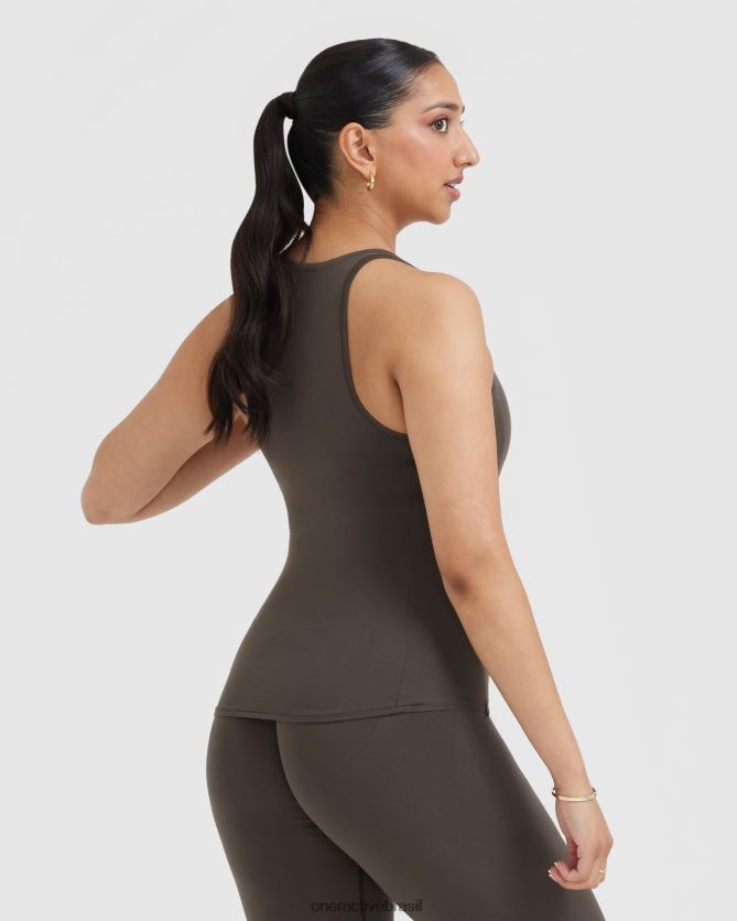 roupas br Oner Active colete macio e suave cinza profundo 8488X2390