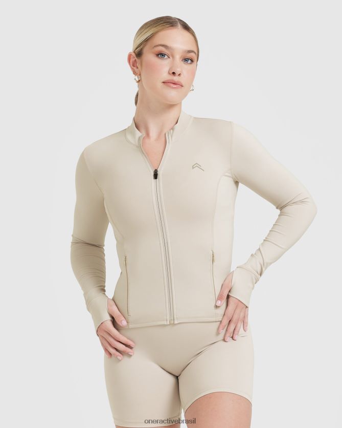 roupas br Oner Active jaqueta atemporal areia 8488X2599