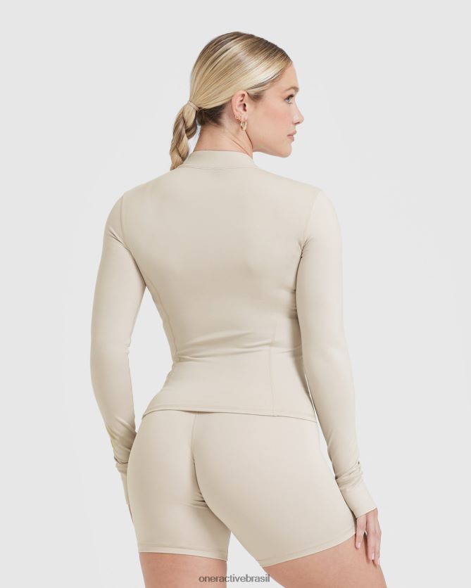 roupas br Oner Active jaqueta atemporal areia 8488X2599