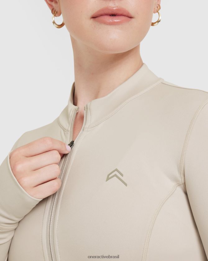 roupas br Oner Active jaqueta atemporal areia 8488X2599