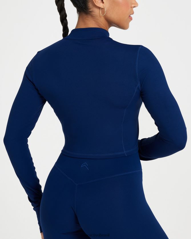 roupas br Oner Active jaqueta cropped atemporal meia-noite 8488X2579