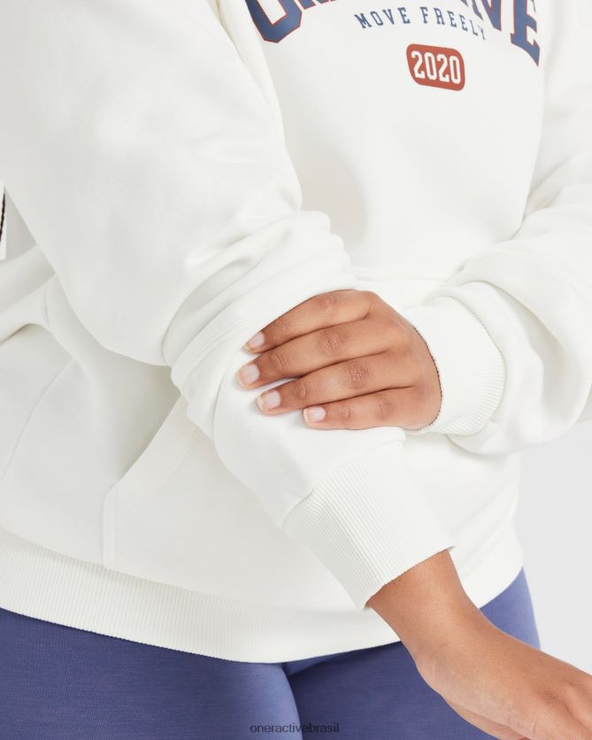 roupas br Oner Active moletom grande do clube off white 8488X2633